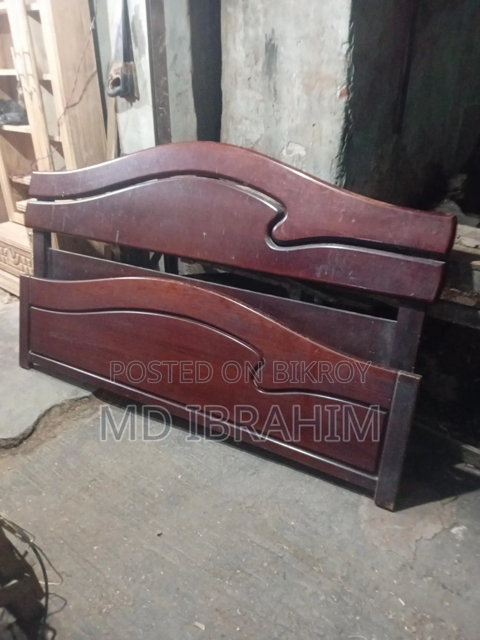 Wooden Bed