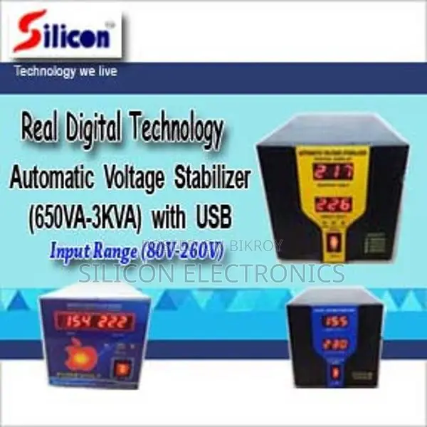 650VA DIGITAL STABILIZER (80-260V)