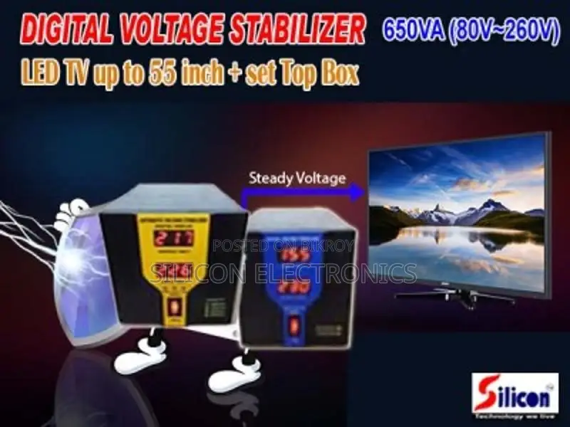 650VA DIGITAL STABILIZER (80-260V)