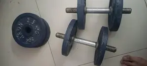 20kg Iron Dumbbell with Two Sticks