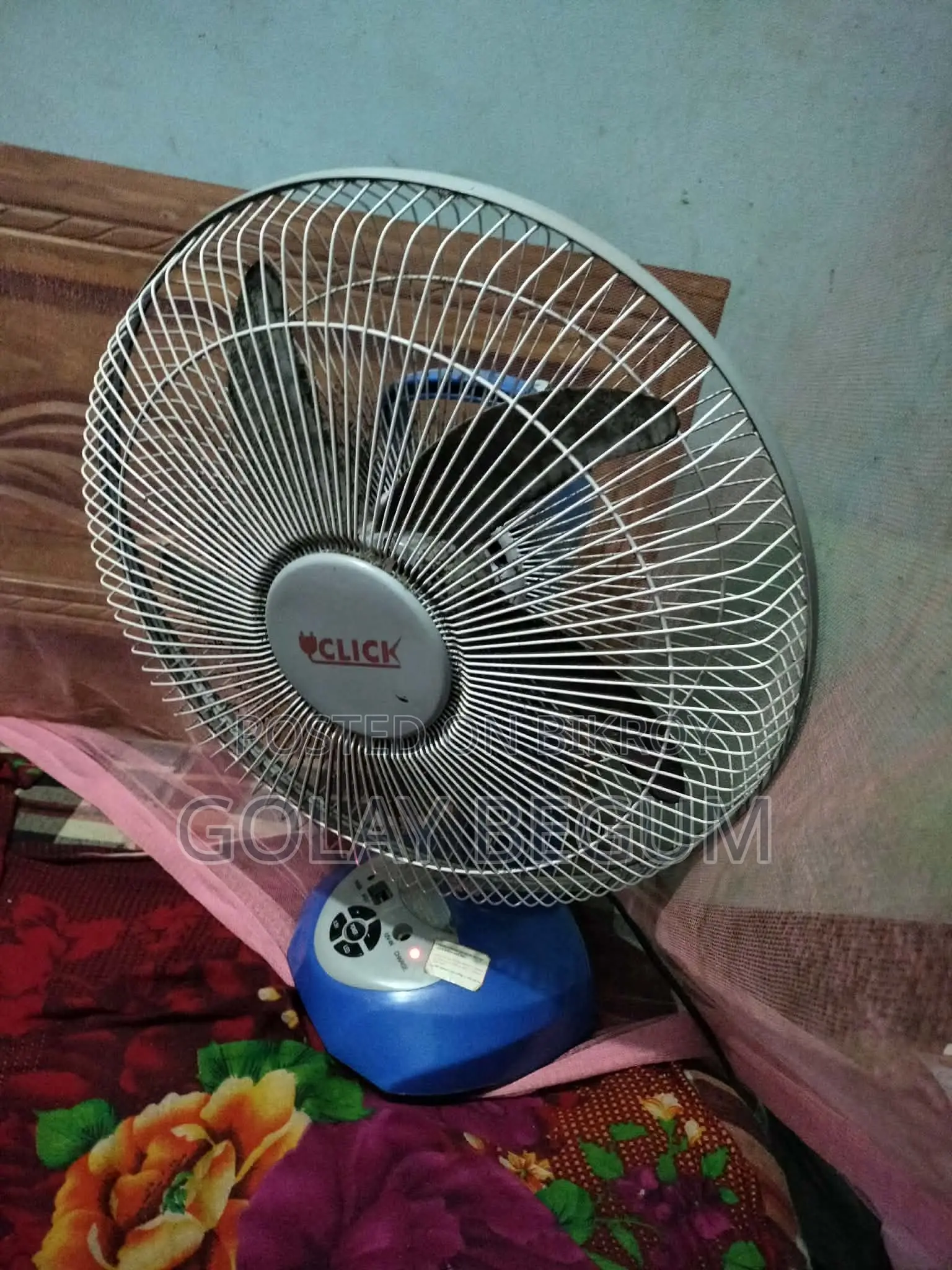 Clik 14 inchi Charger fan