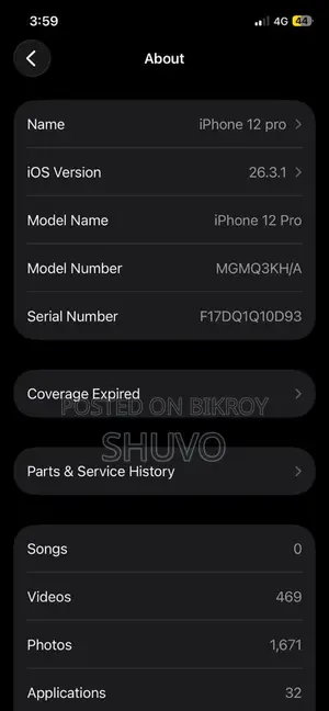 Apple iPhone 12 Pro (Used)