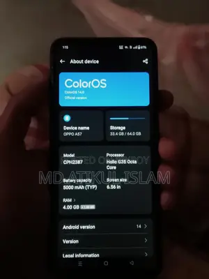 OPPO A57 4/64 (Used)
