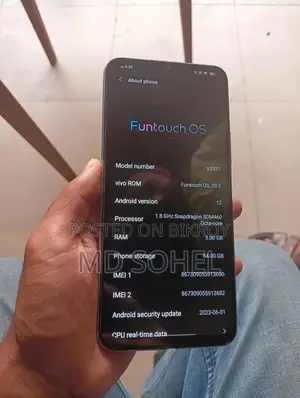 Vivo Y20 3/64 (Used)