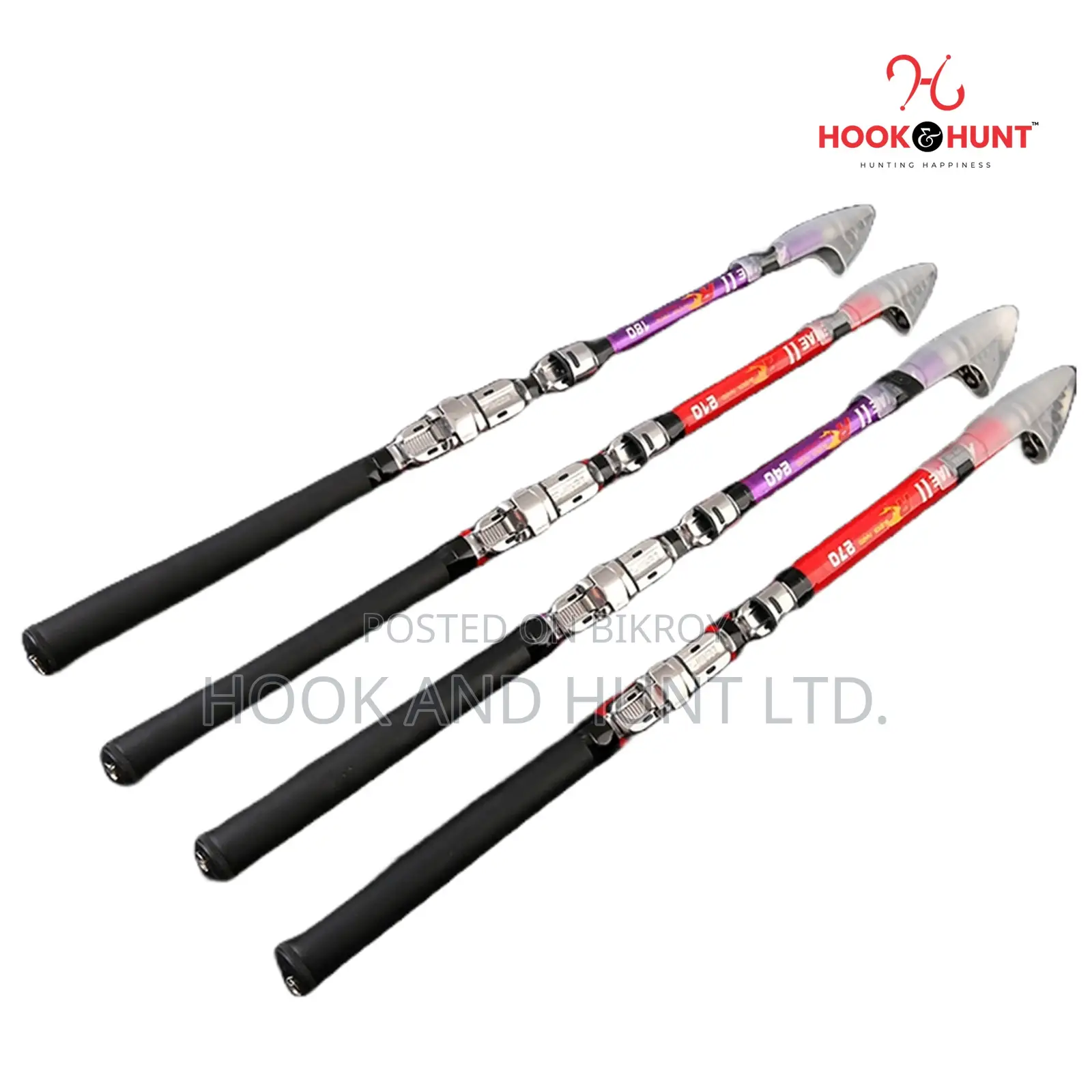 Arina FRP Fishing Rod 2.4–3.0m Fiberglass | Hook Hunt