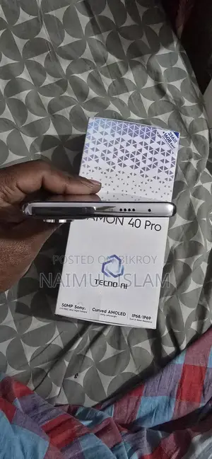 Tecno Camon 40 Pro 8gb 256gb (Used)