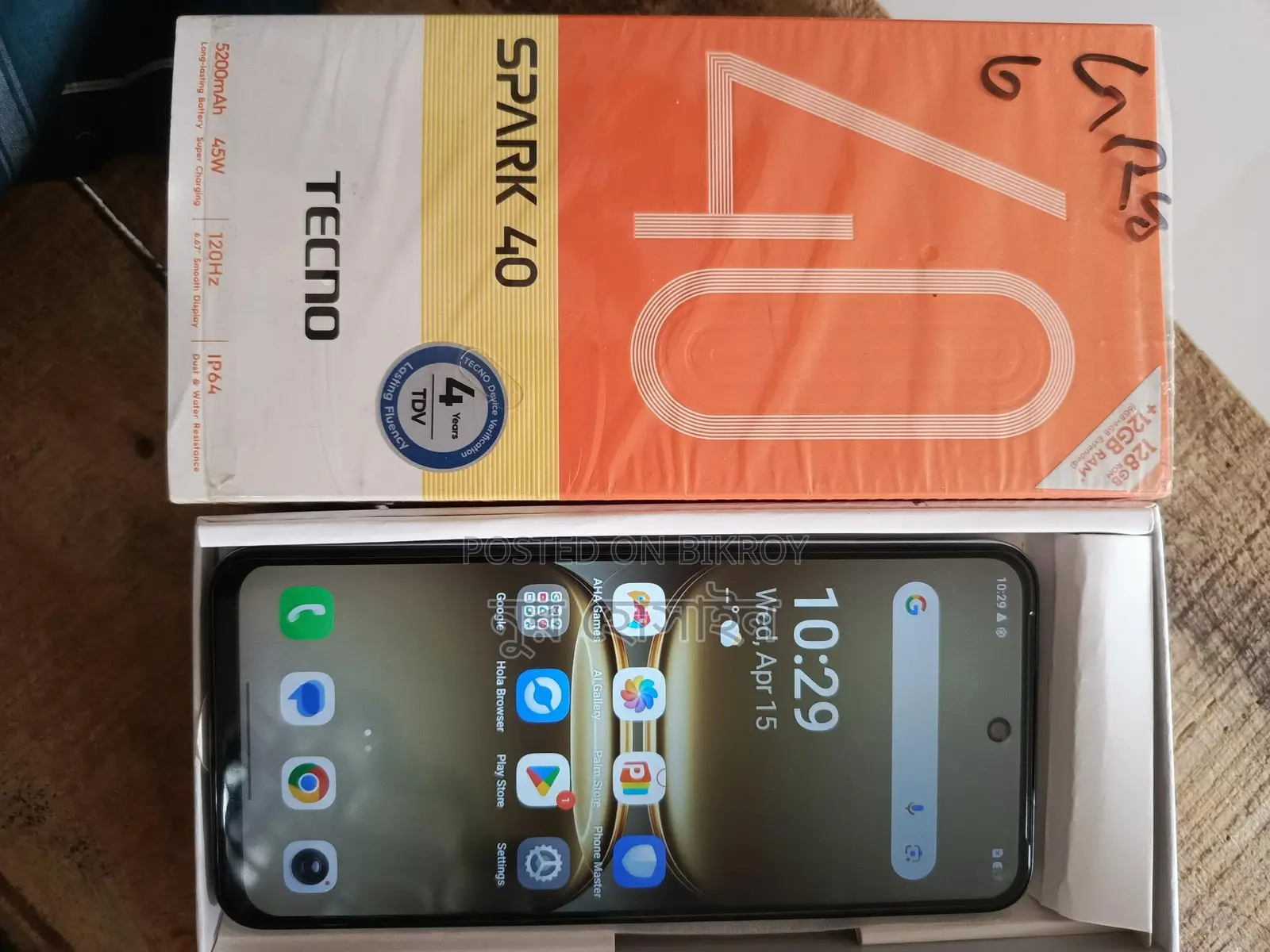 Tecno Spark 40 6/128 (Used)