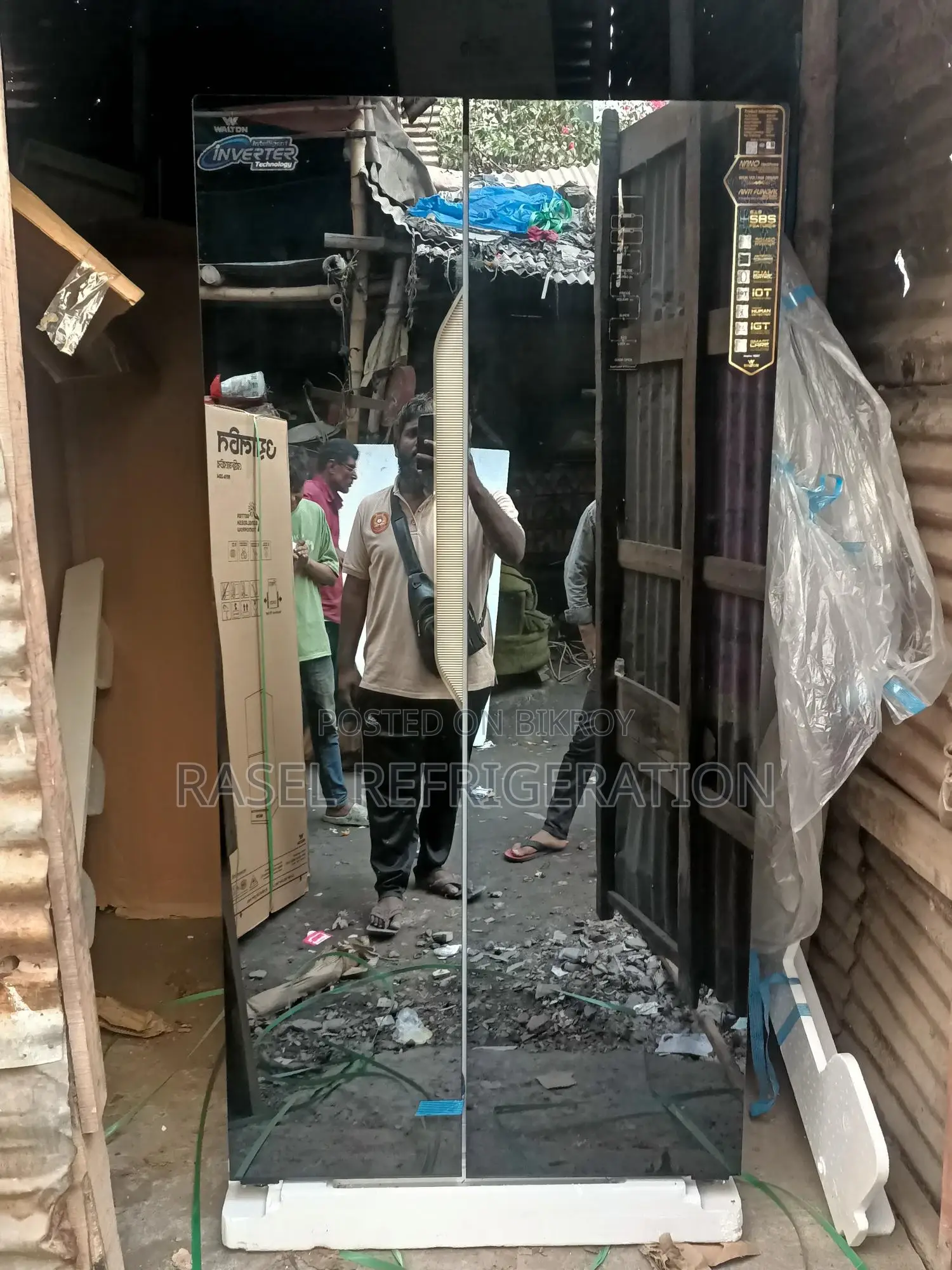 47% Discount!!! WNJ-6A9-GDNE-DD মডেল এর 619 লিটার ওয়ালটোন ফিরিজ।
