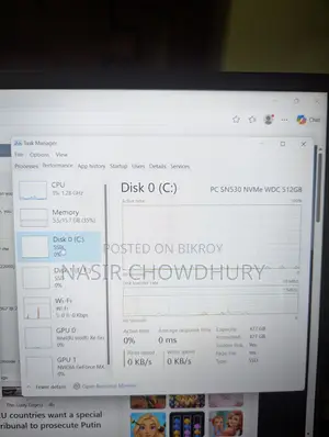 কোর আই৫ - ১১তম জেনারেশন হাই পারফরম্যান্স ল্যাপটপ ডেল ইন্সপিরন ৫৫০২