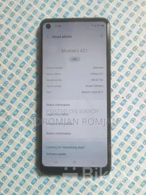 Samsung Galaxy A21 (ব্যবহৃত)