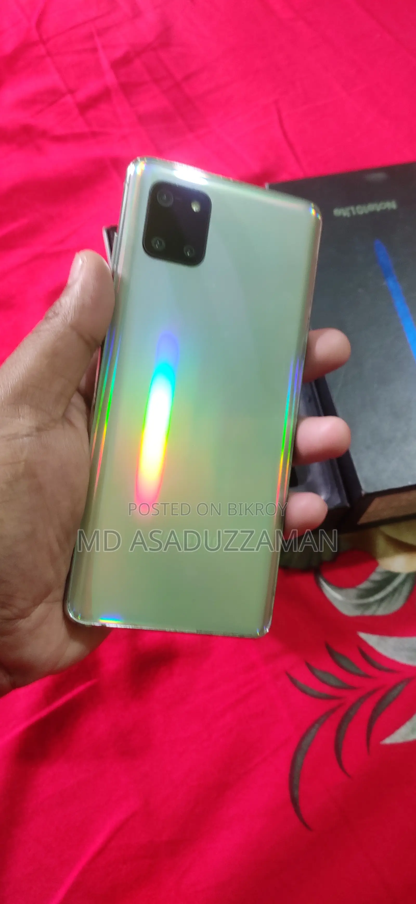 Samsung Note 10 Lite 8/128 Full Box (Used)