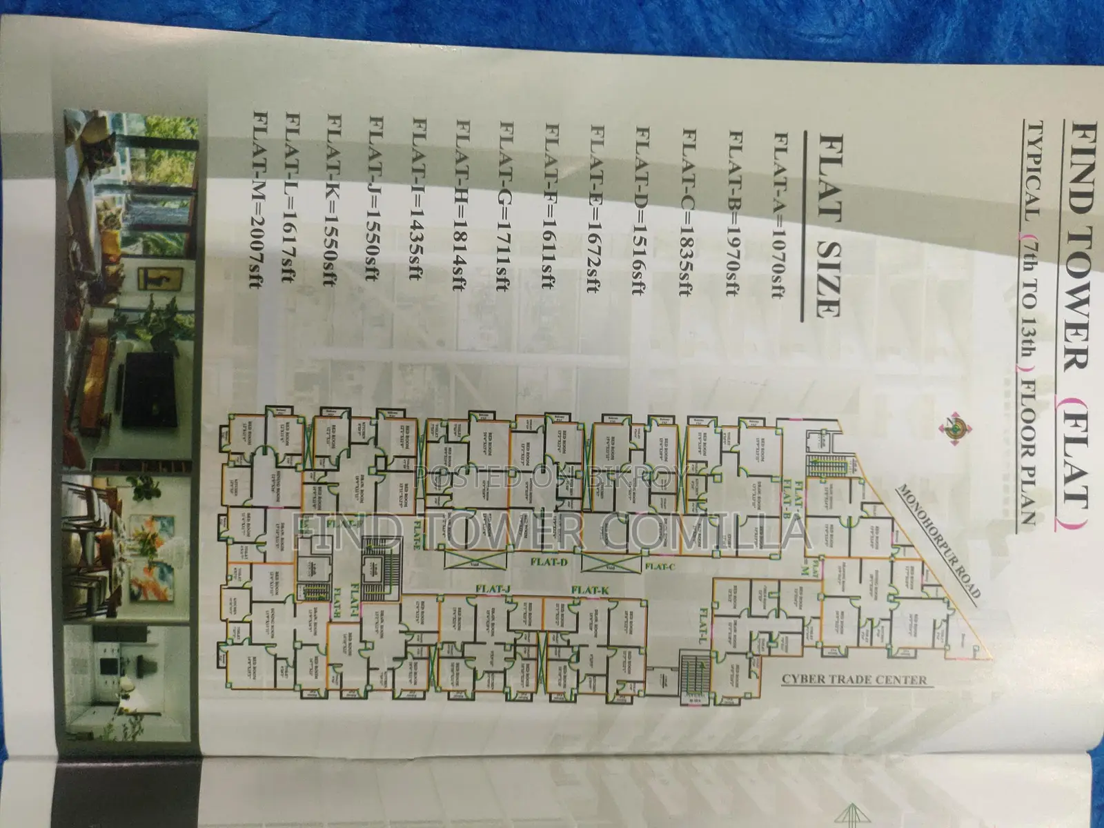 95% Complete in the Prime Location of Kandirpar, Comilla