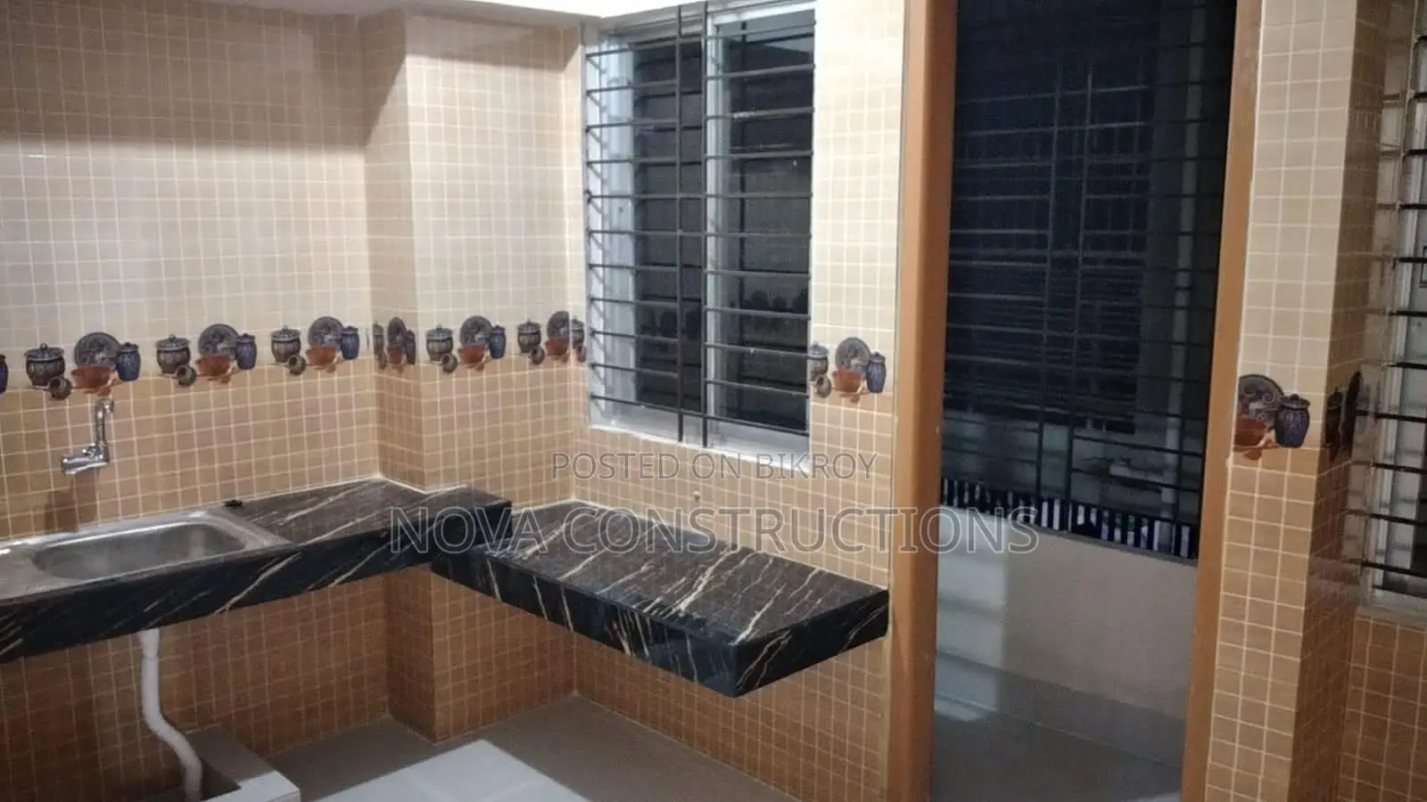 1100 sft. Ready Flat for sale @ Basila Model Town, Beside Garden city