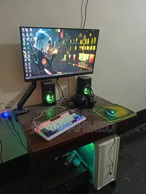 Full PC Setup with MSI 27" Monitor