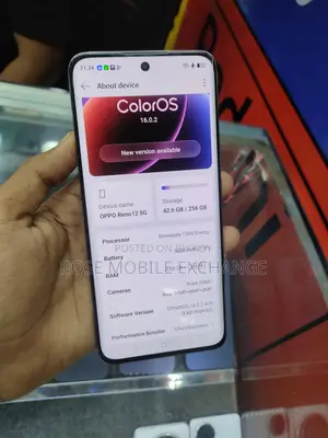 OPPO Reno 12 8/256gb🔥 Exchange (Used)