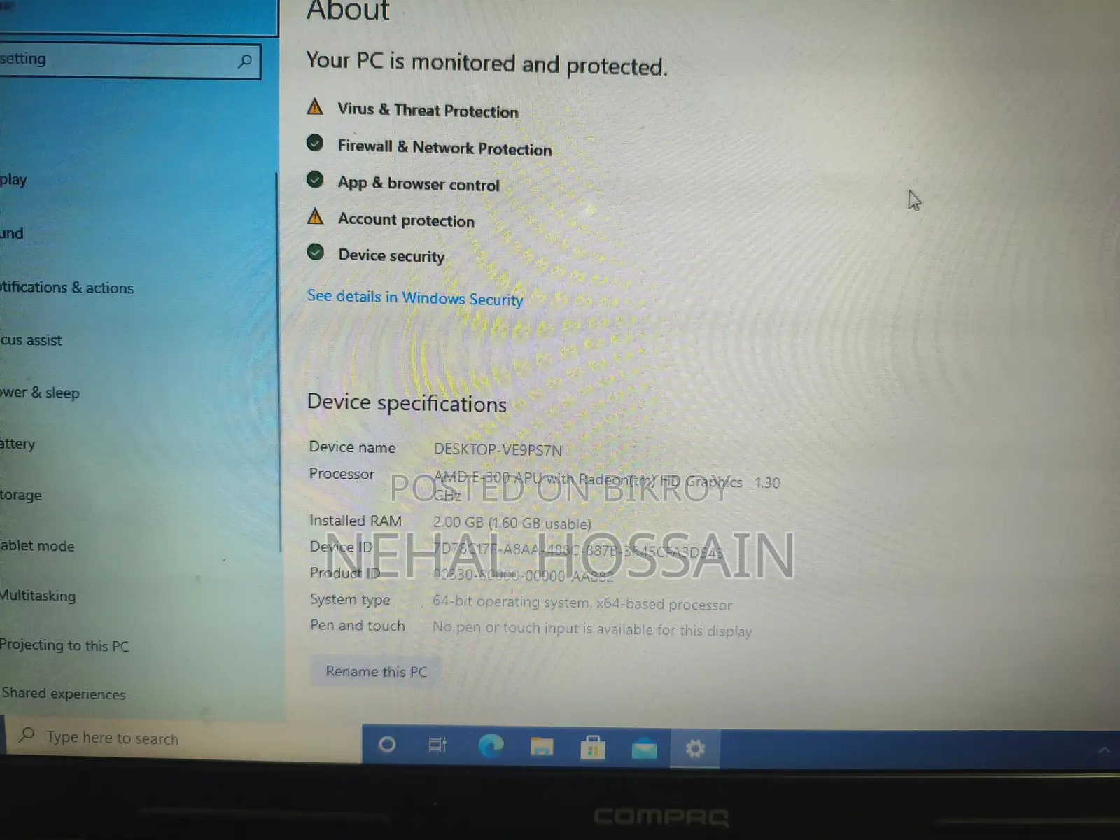 Hp Laptop For Sell
