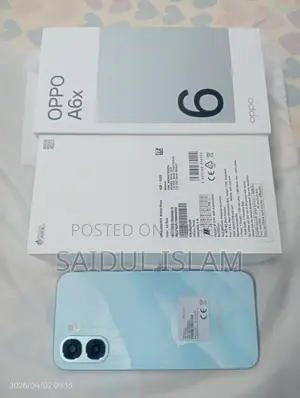 OPPO A6x 5G ৪/৬৪ (ব্যবহৃত)