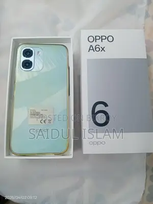 OPPO A6x 5G ৪/৬৪ (ব্যবহৃত)