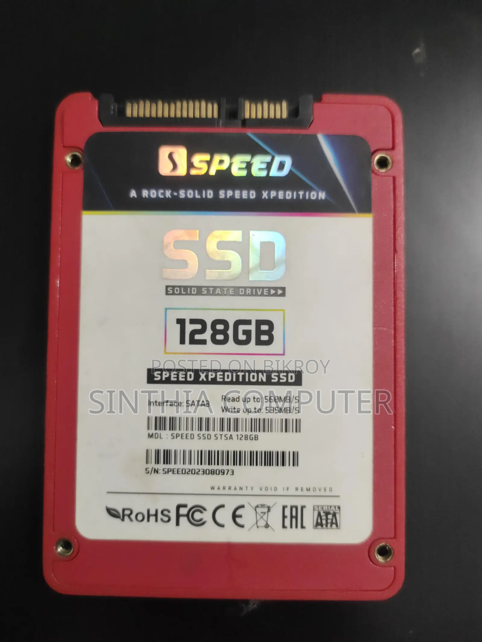 SATA SSD 128 GB