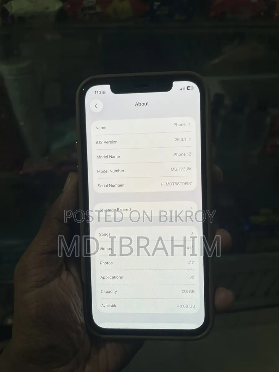 Apple iPhone 12 4GB 128GB (Used)