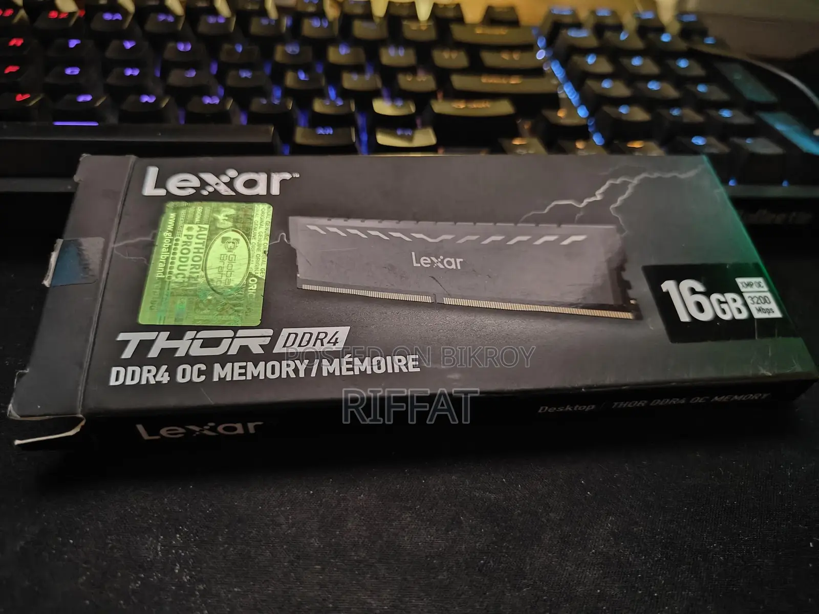 Lexar Thor 16GB DDR4 3200Mhz Desktop RAM