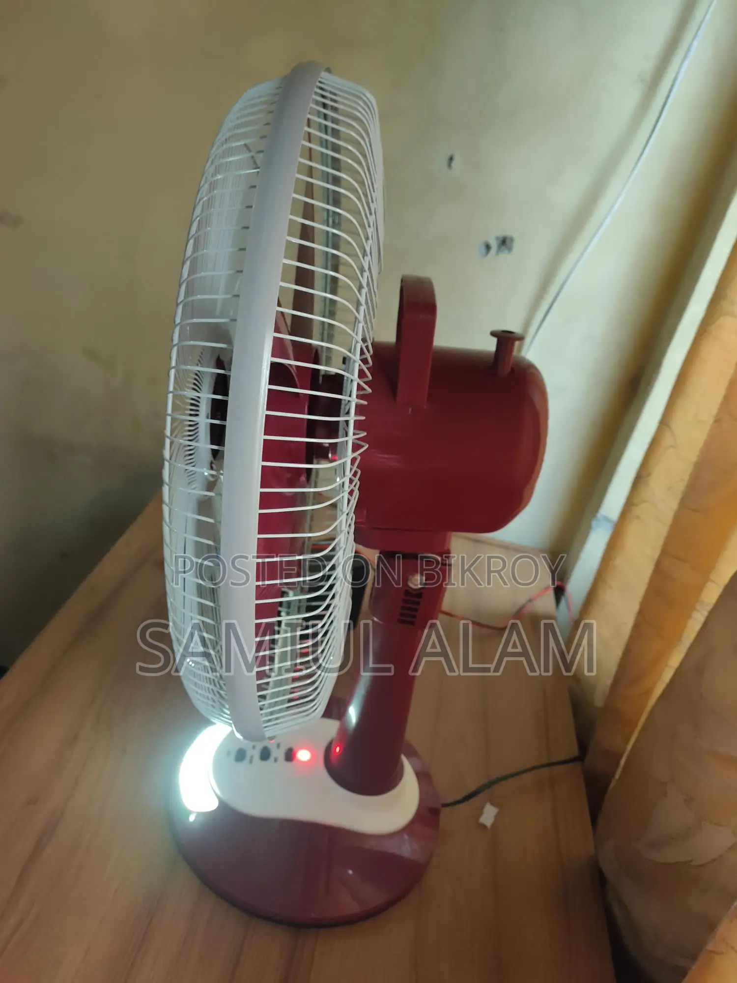 রিচার্জেবল ফ্যান, সোলার ফ্যান রাতে ৪-ঘন্টা ও সারাদিন চলবে