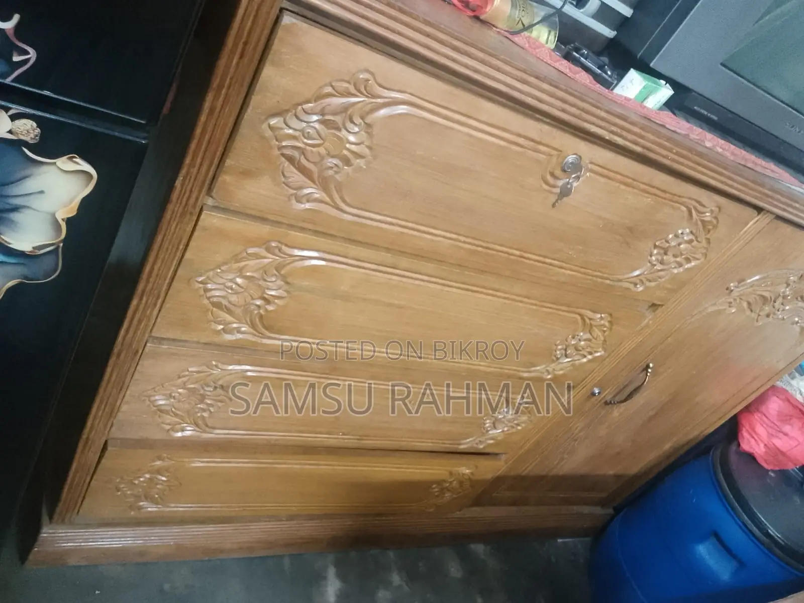সেগুন কাঠের ওয়ারড্রব