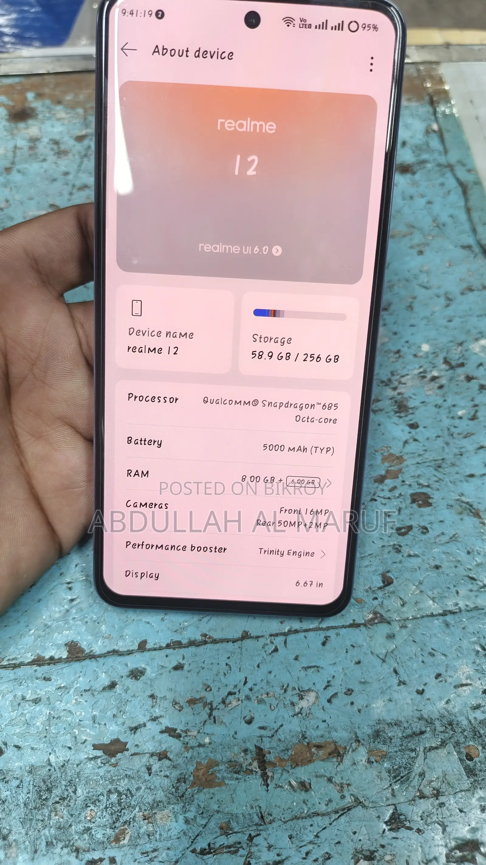 Realme 12 Fresh (Used)