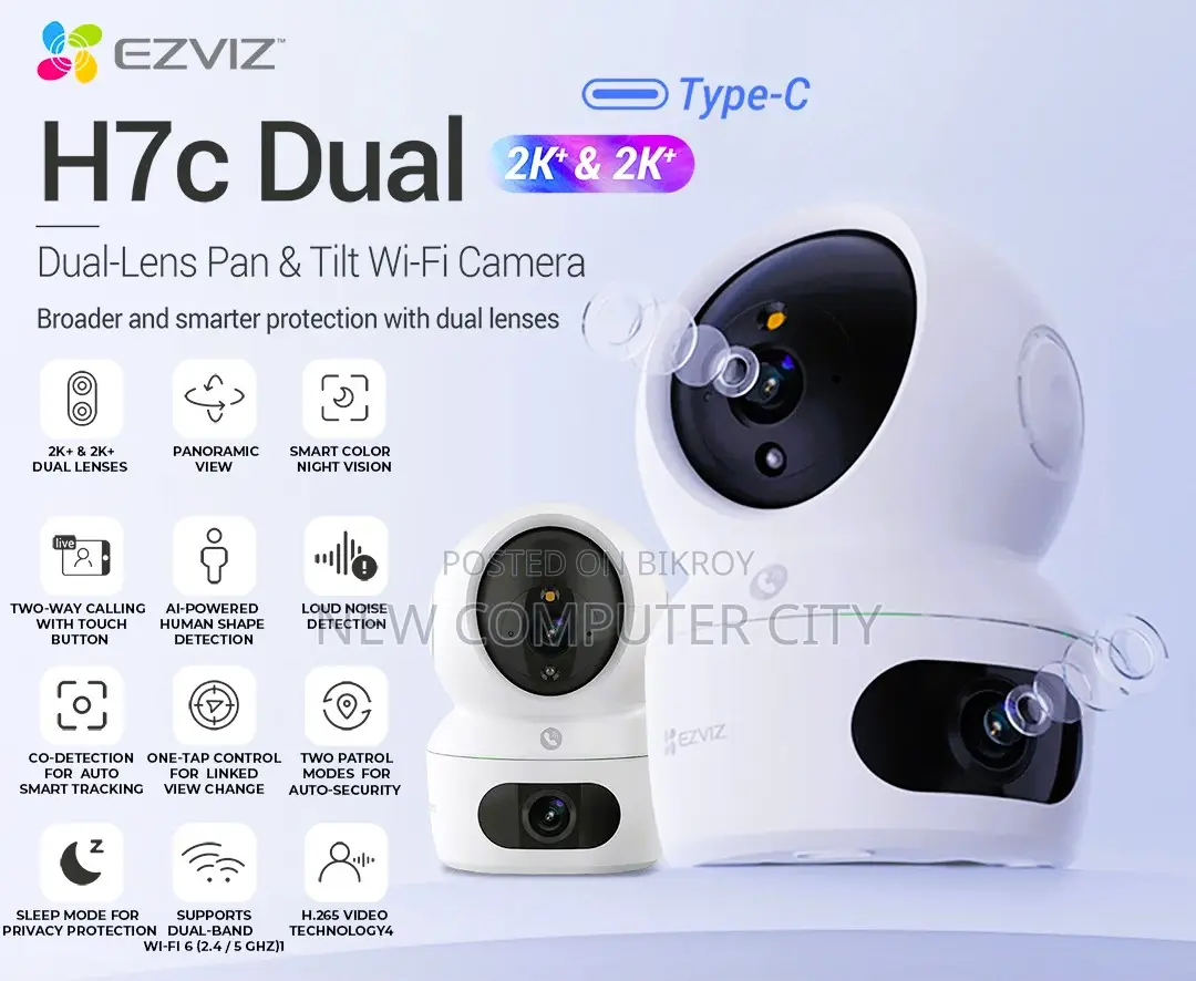 Ezviz Cs-h7c 2k Dual Ip Camera