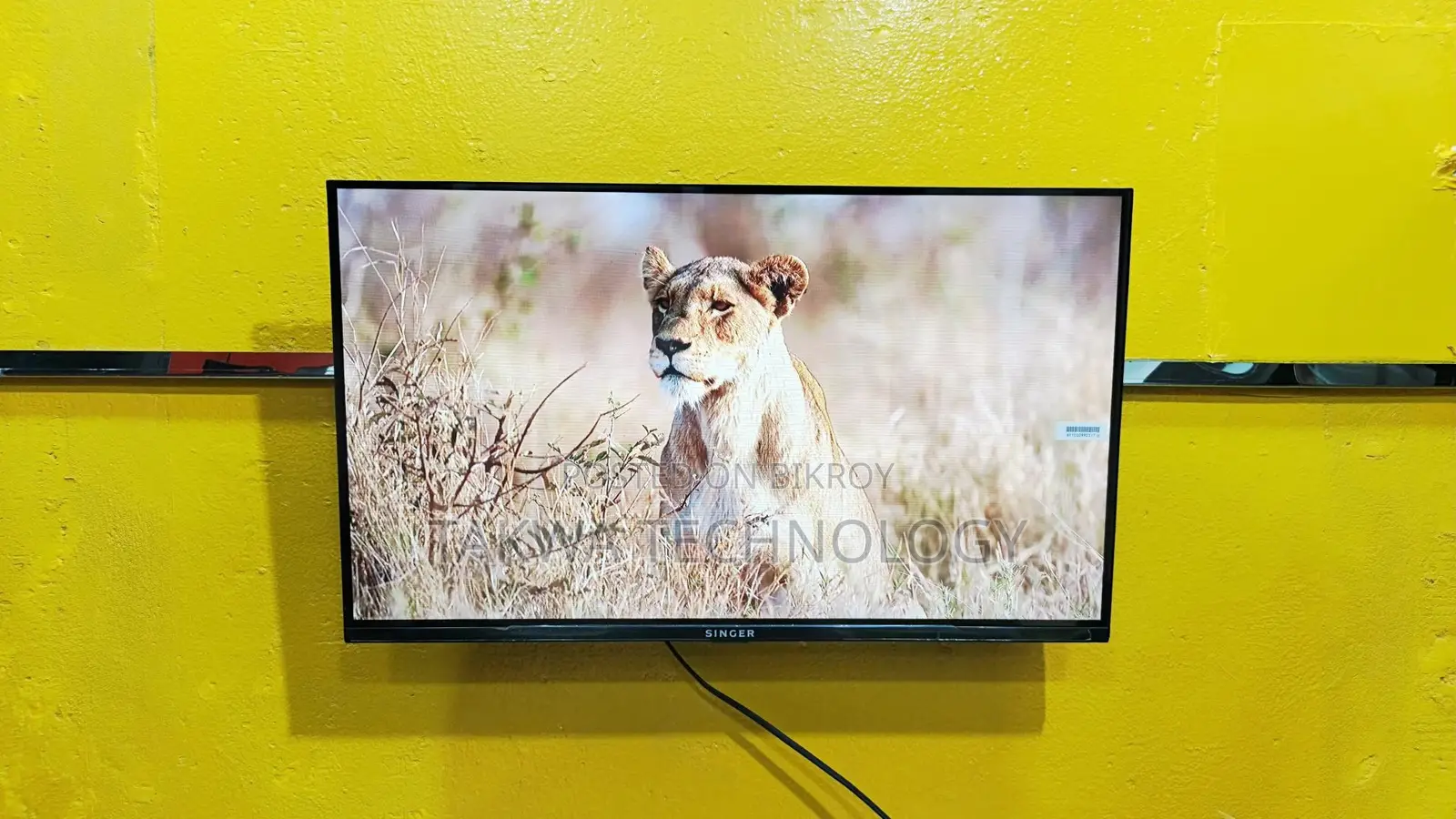 SINGER-32" Inch Android Google Frameless Voice Control TV