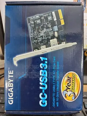 Gigabyte Gc-usb 3.1 Pci Card