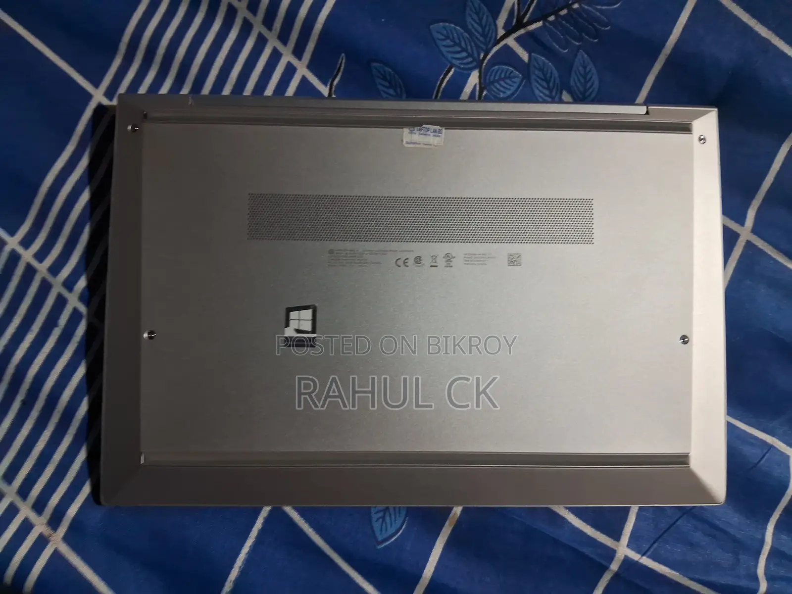 Laptop name: HP EliteBook 840 G7