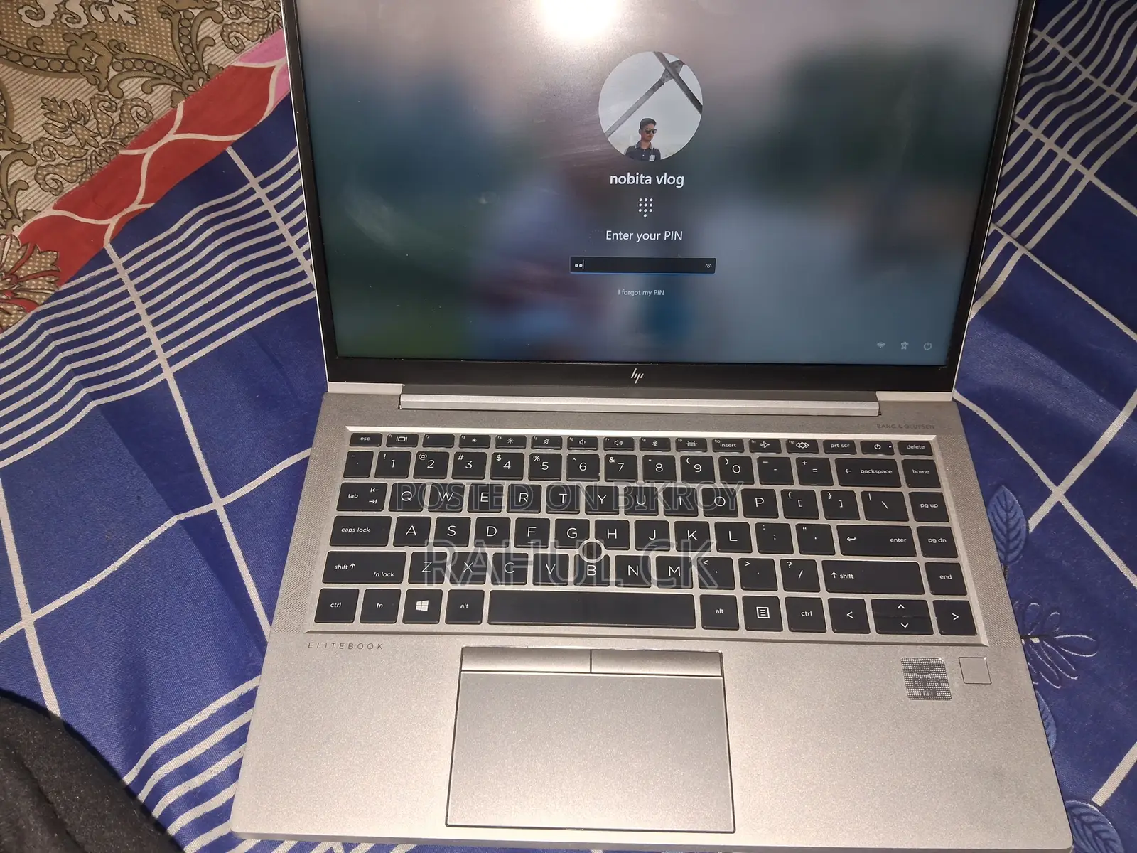Laptop name: HP EliteBook 840 G7