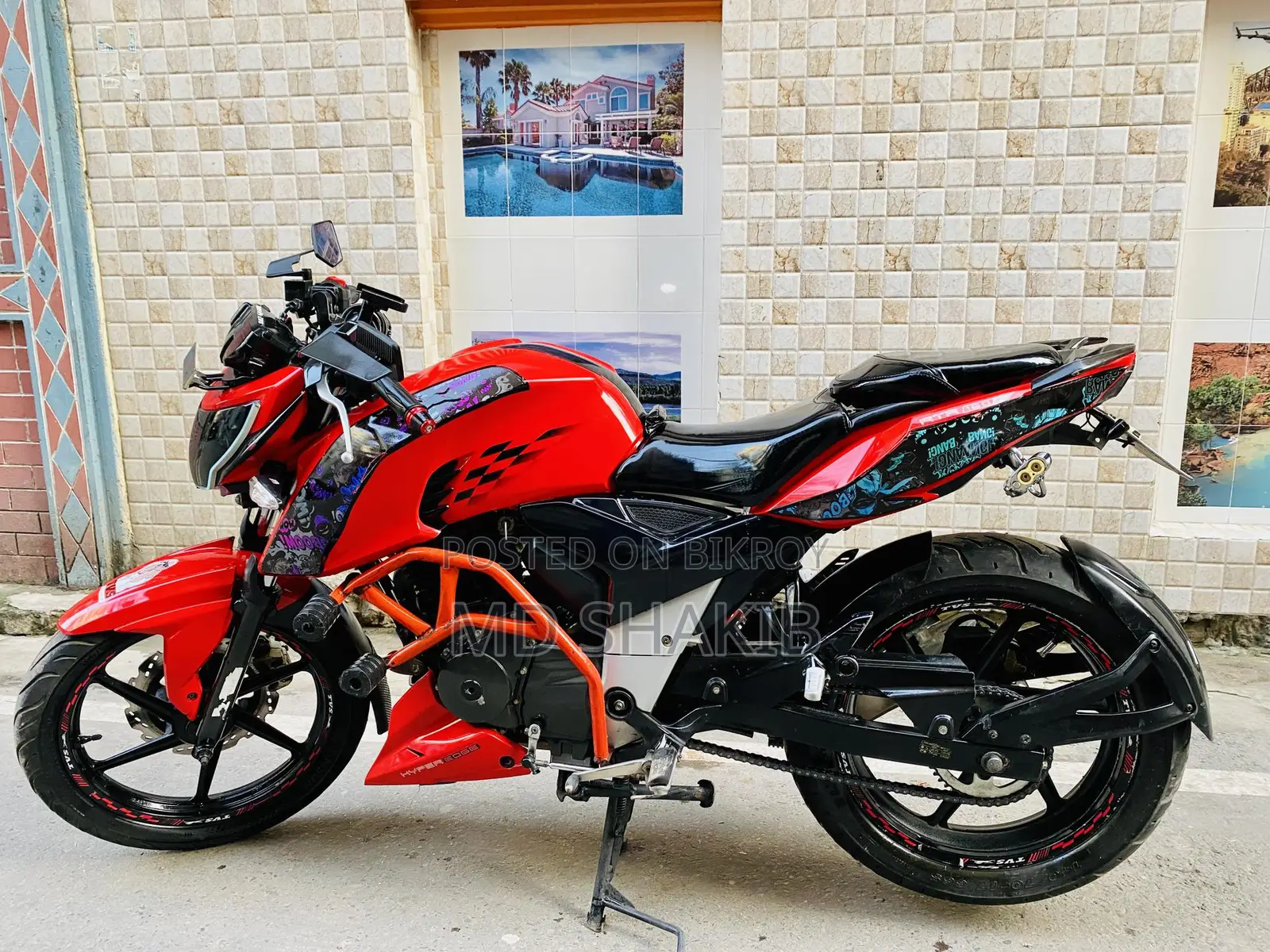 TVS Apache RTR 160 . 2020