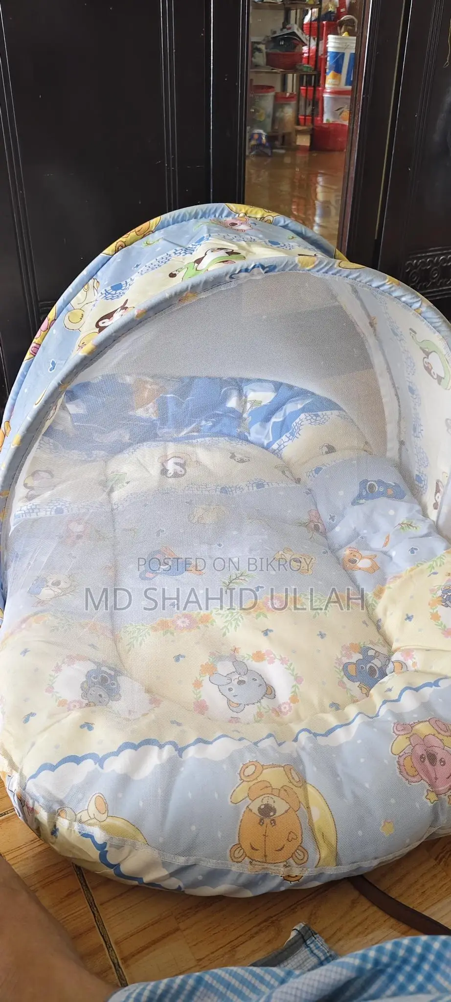 Baby Mattress with Mosquito Net for Kids & Mom