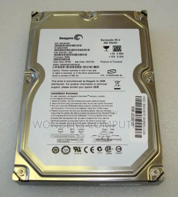 500gb Seagate/WD HDD 1 Year Warranty