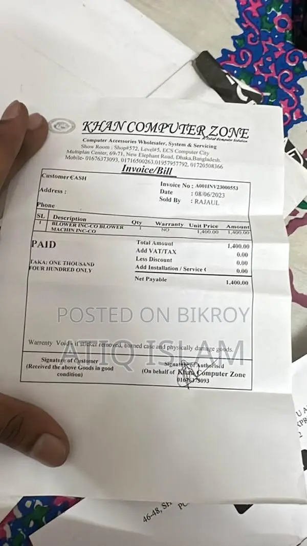 Amd Ryzen 5 5600 Processor 16gb RAM GPU 12gb SSD 500gb Hard Disk