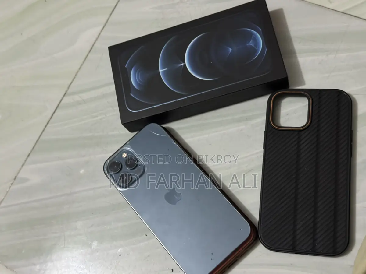 Apple iPhone 12 Pro Max 256gbox ace BH 76% (Used)