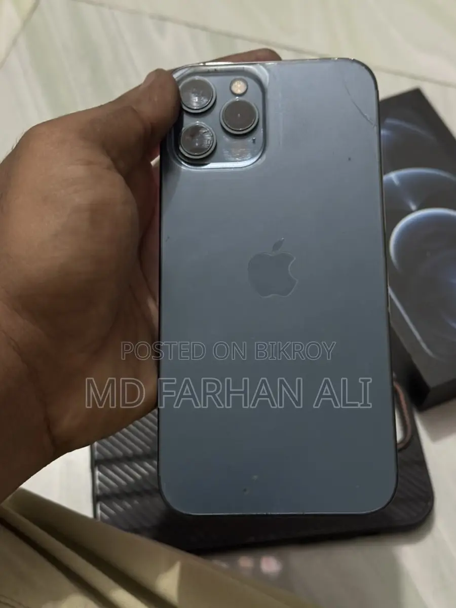 Apple iPhone 12 Pro Max 256gbox ace BH 76% (Used)