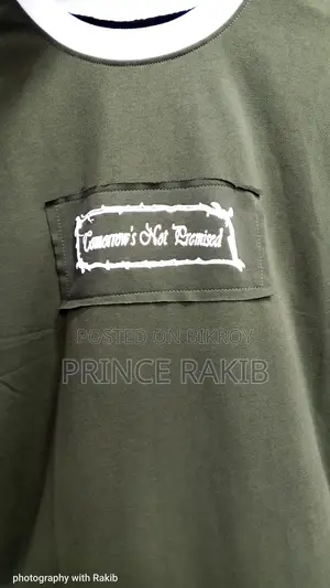 Premium Olive Green Casual T-shirt