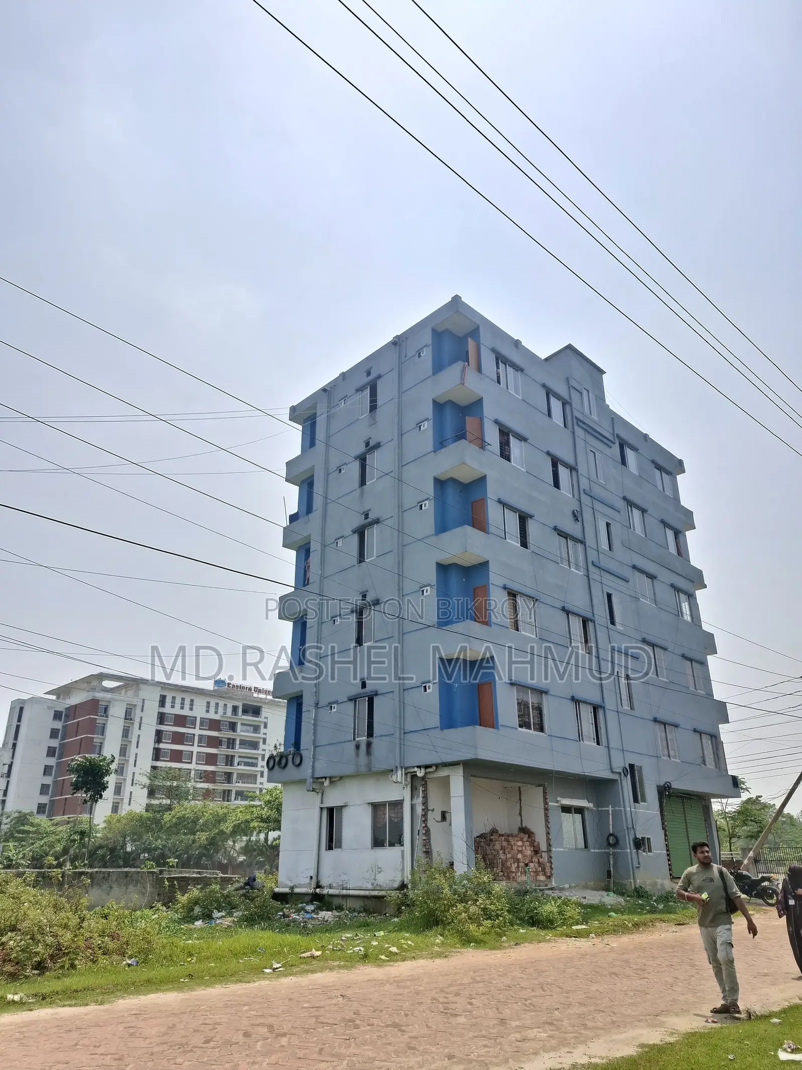 বিদেশ যাওয়ার কারণে ৫টি দোকানসহ ৬ তলা ভবন জরুরি বিক্রয়।