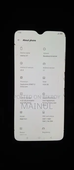 Realme XT . (Used)