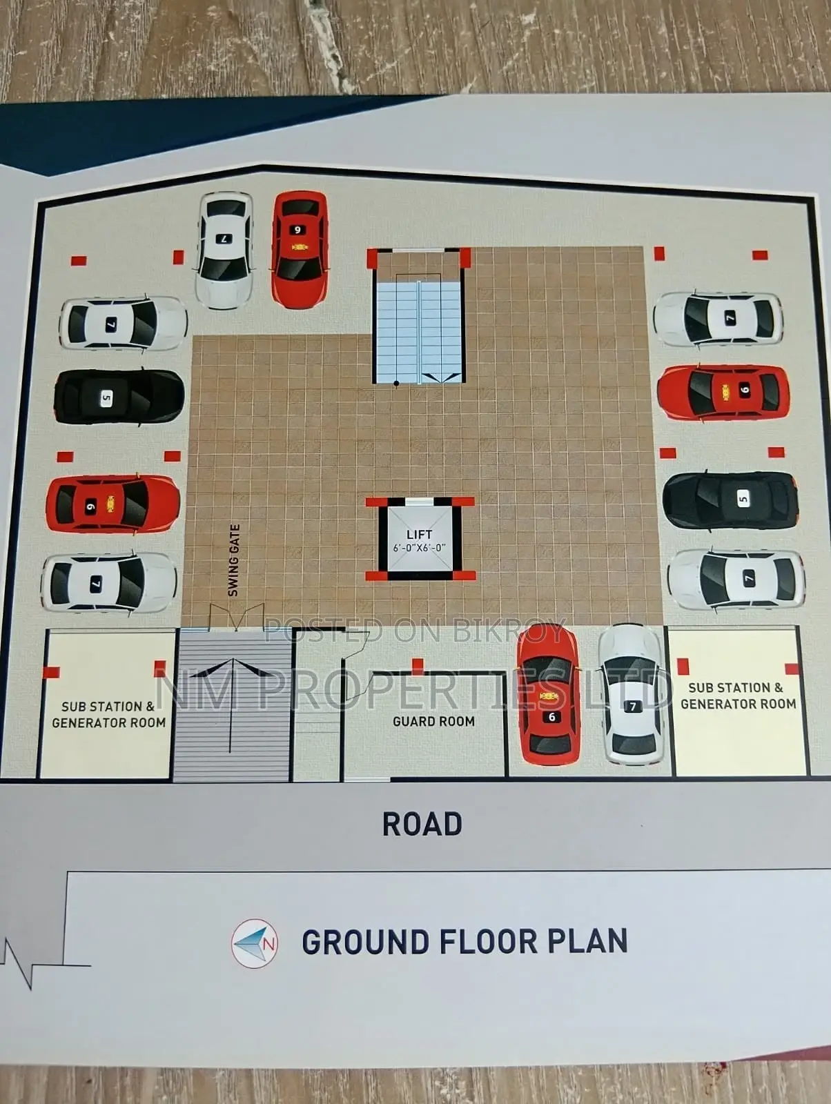 Ready Flat for Sale in Paikpara, Mirpur 1 (1025 sq ft)
