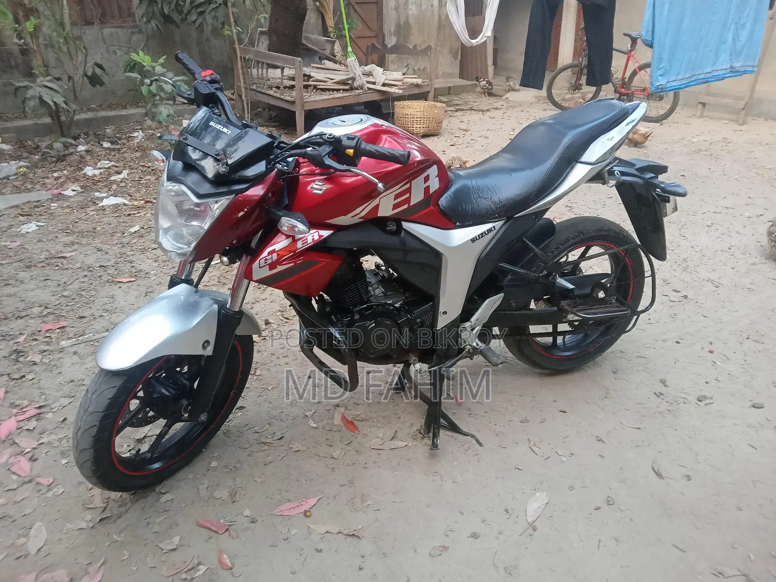 Suzuki Gixxer Monotone . 2019