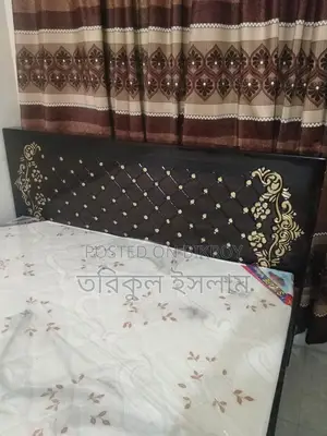 5/7 ft Malaysian Partex Bed with Mattress