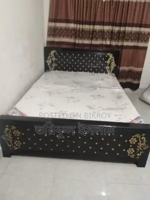 5/7 ft Malaysian Partex Bed with Mattress