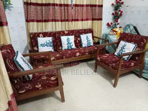 ৫ সিটের সেগুন কাঠের সোফা