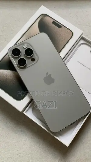 Apple iPhone 15 pro max Natural titanium (Used)