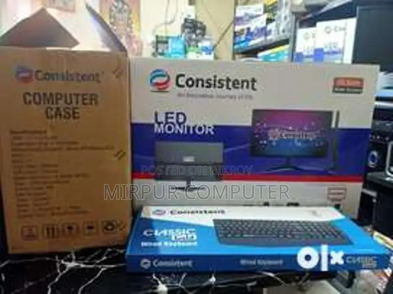 New Core i7 3gen 22 LED Ram8gb.HD 500gbসাদা মনিটরBorderless