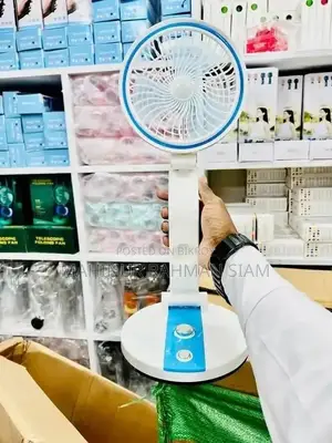 Lr-2018 Folding Rechargable Fan